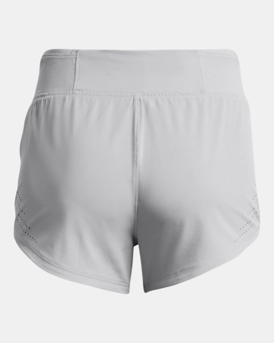 Women's UA Speedpocket Shorts, Gray, pdpMainDesktop image number 7